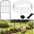 decorative garden fence 24in (h) x 21ft (l), main product view