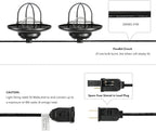 jonathan y 10' outdoor led string lights metal showing dimensions
