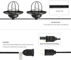 jonathan y 10' outdoor led string lights metal showing dimensions