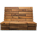 majestick goods 6-pack longboard acacia wood interlocking deck, main product view