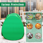 pop up winter plant covers, 22x22x23" freeze protection showing dimensions