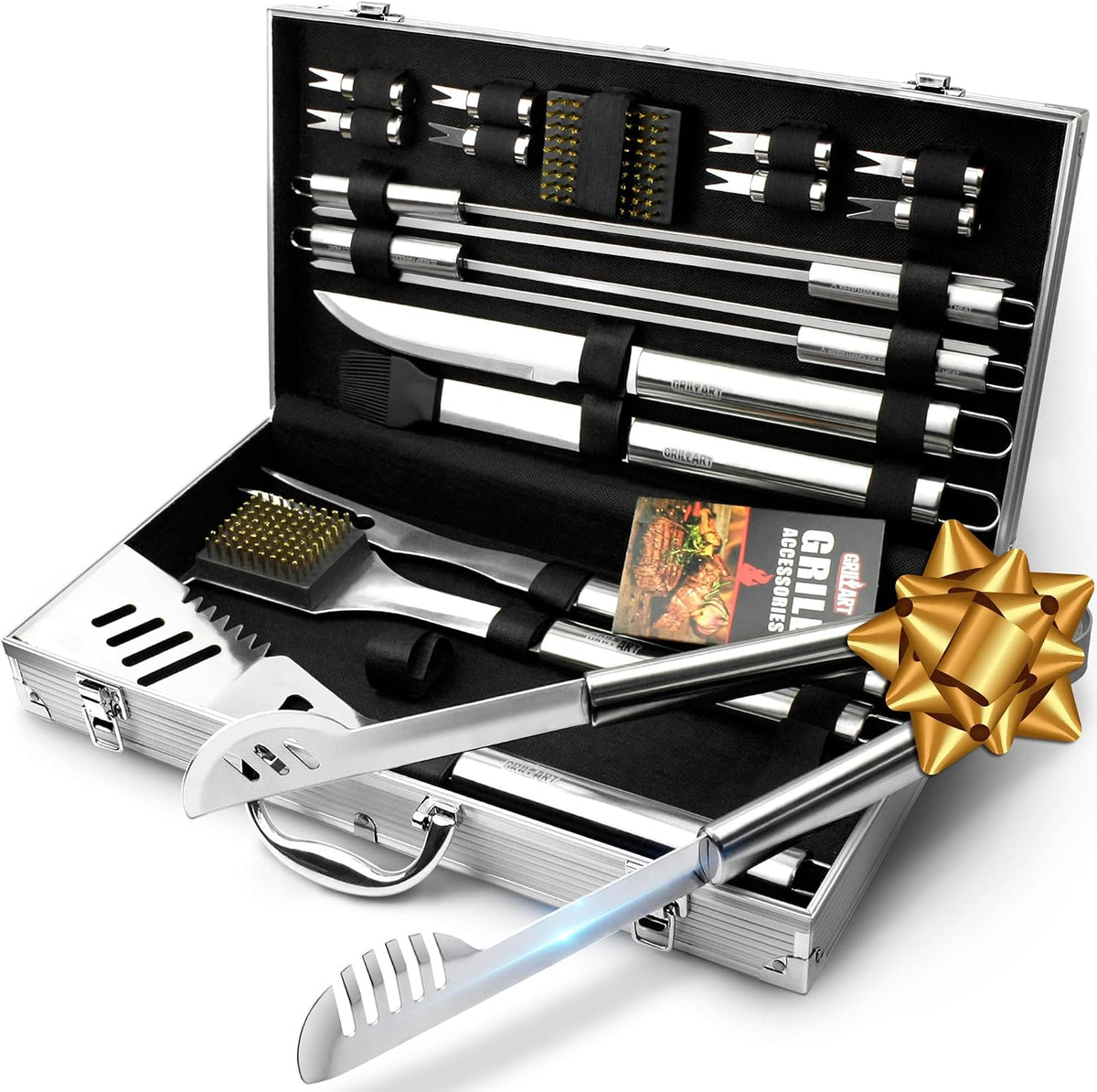 grillart bbq grill utensil tools set reinforced bbq, main product view