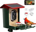 smart bird feeder with camera solar powered, 2k, main product view