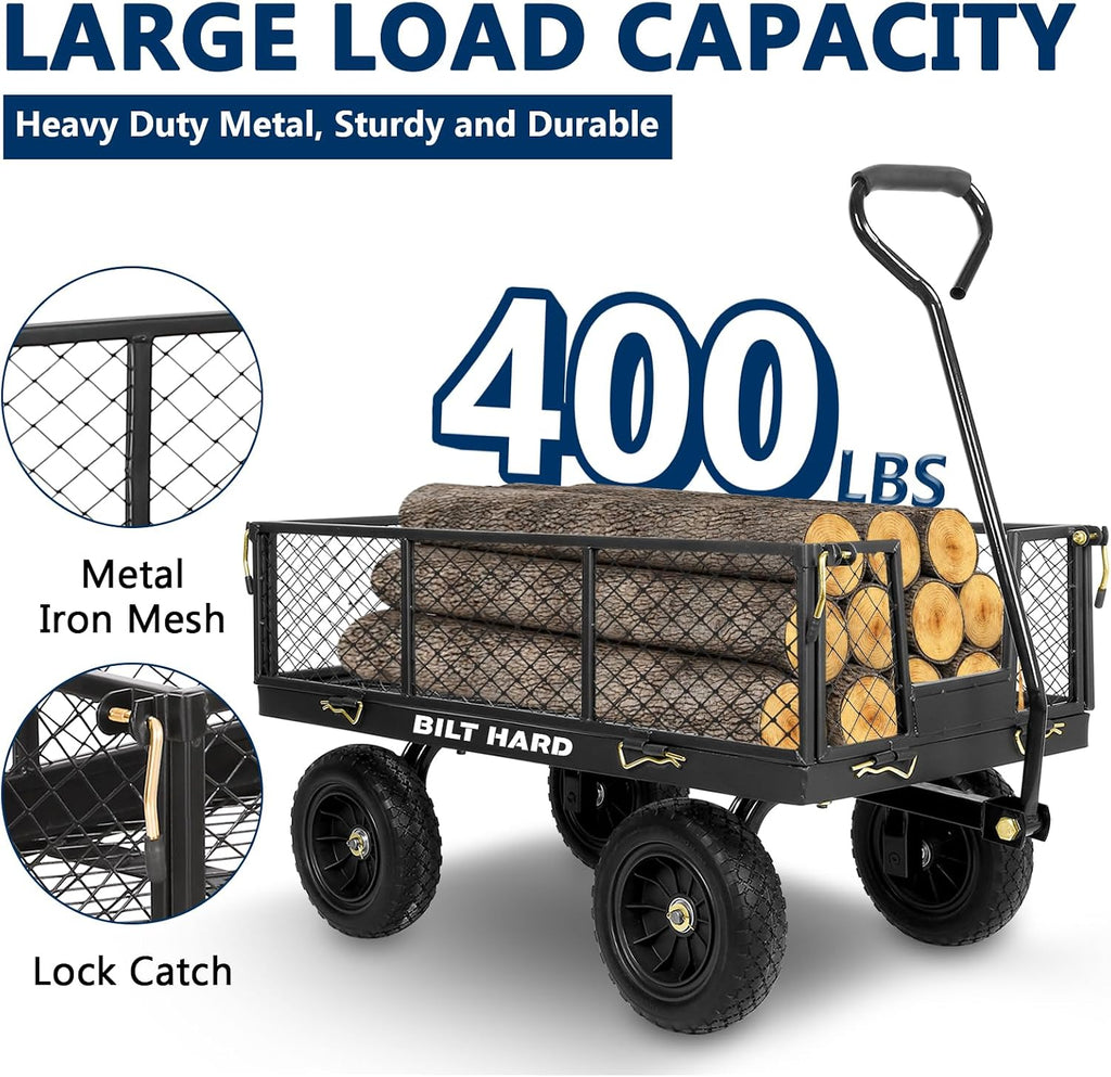bilt hard 10" flat free tires heavy duty, package contents