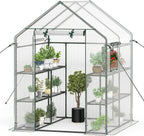 happygrill greenhouses for outdoors, portable greenhouse with pe, main product view