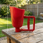 Bird Seed Scoop, Quick Release Plastic Scoop for Ease in Filling Bird Feeders, Holds 4 Cups of Seed | One-Hand, Mess-Free Fill - Doubles as a Funnel for All Feeder Types - Holds Up to 4 Cups of Seed
