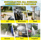 cordless portable washer, brushless motor, 4 speed modes on a desk or shelf