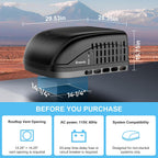 rv air conditioner 18000 btu with heat pump on a desk or shelf