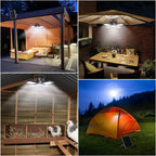 solar shed light outdoor indoor, 176led solar powered, package contents