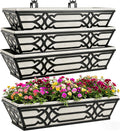 window planter box, railing planter box with non-woven, main product view