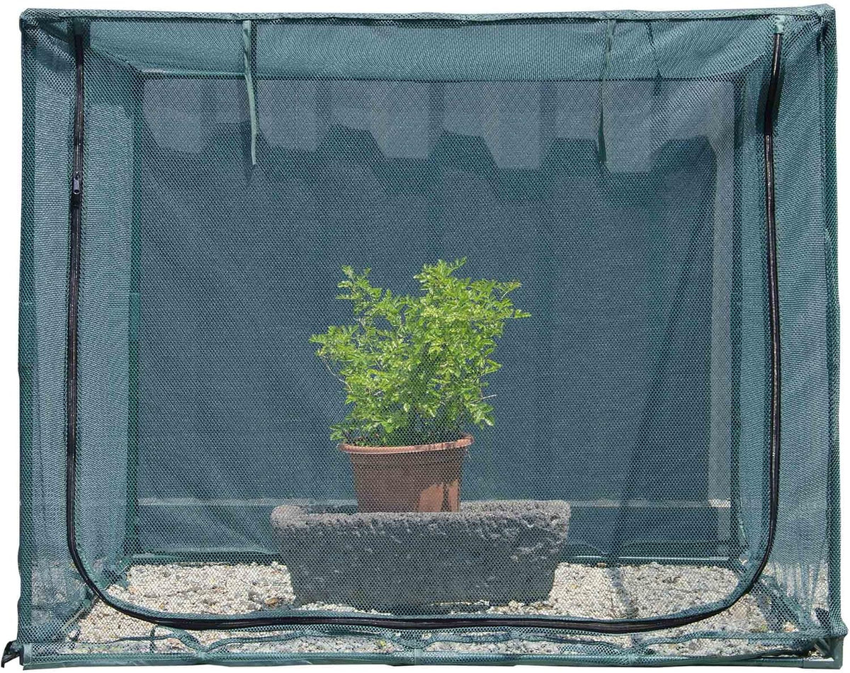 square 4'x4' netting cover 3.3ft tall crop cage, main product view