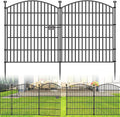 10 panel no dig decorative garden fence with, main product view