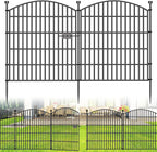 10 panel no dig decorative garden fence with, main product view