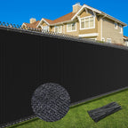 privacy fence screen 170gsm 4x25 ft heavy duty, main product view