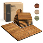 thyoi premium deck tiles, 10 pcs patio flooring, main product view