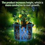 3-Pack 15 Gallon Plant Grow Bags, Thickened Nonwoven Fabric Pots with Handles,Sturdy Garden Planters Aeration Gardening Container to for Plants, Vegetables, and Flowers