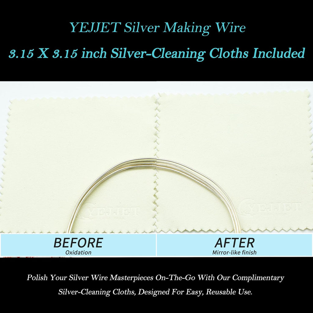 925 sterling silver wire for jewelry making wire shown in use