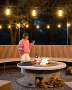 String Lights for Outside, 150FT (50FT 3 Pack) Patio Lights Outdoor Waterproof with 75+6 Shatterproof Vintage Bulbs, Plug in Hanging Light for Porch, Blacony, Backyard, Bistro, Garden, 2700K