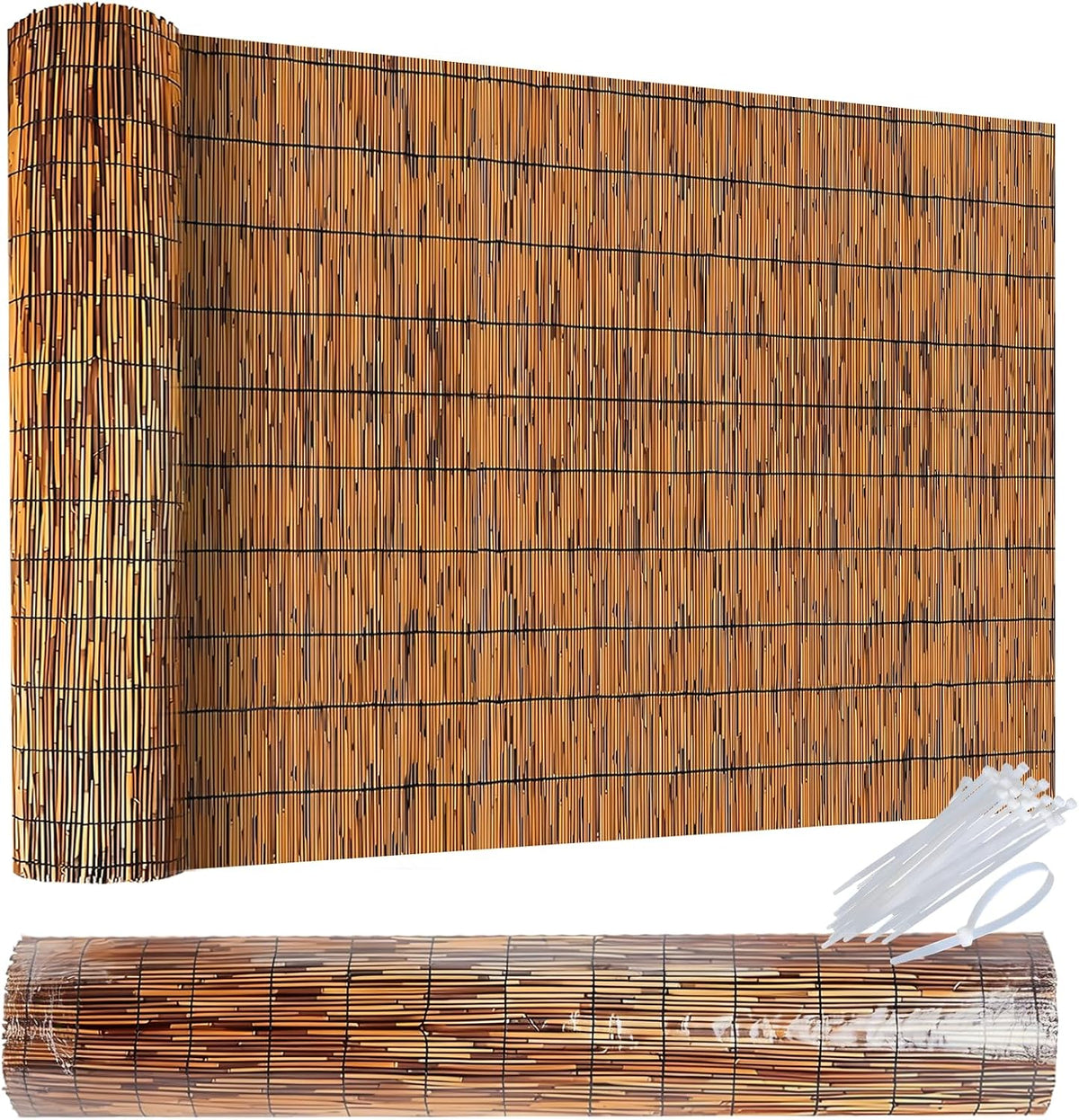 reed fence - bamboo fencing roll 2 feet, main product view