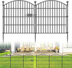 10 panel no dig decorative garden fence with, main product view
