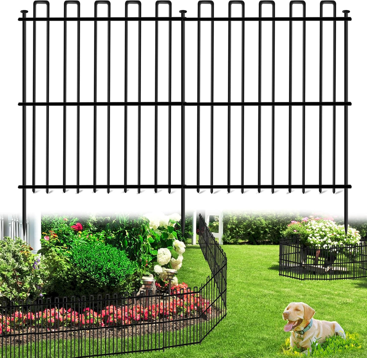 25 panels no dig animal barrier fence, 32in(h), main product view