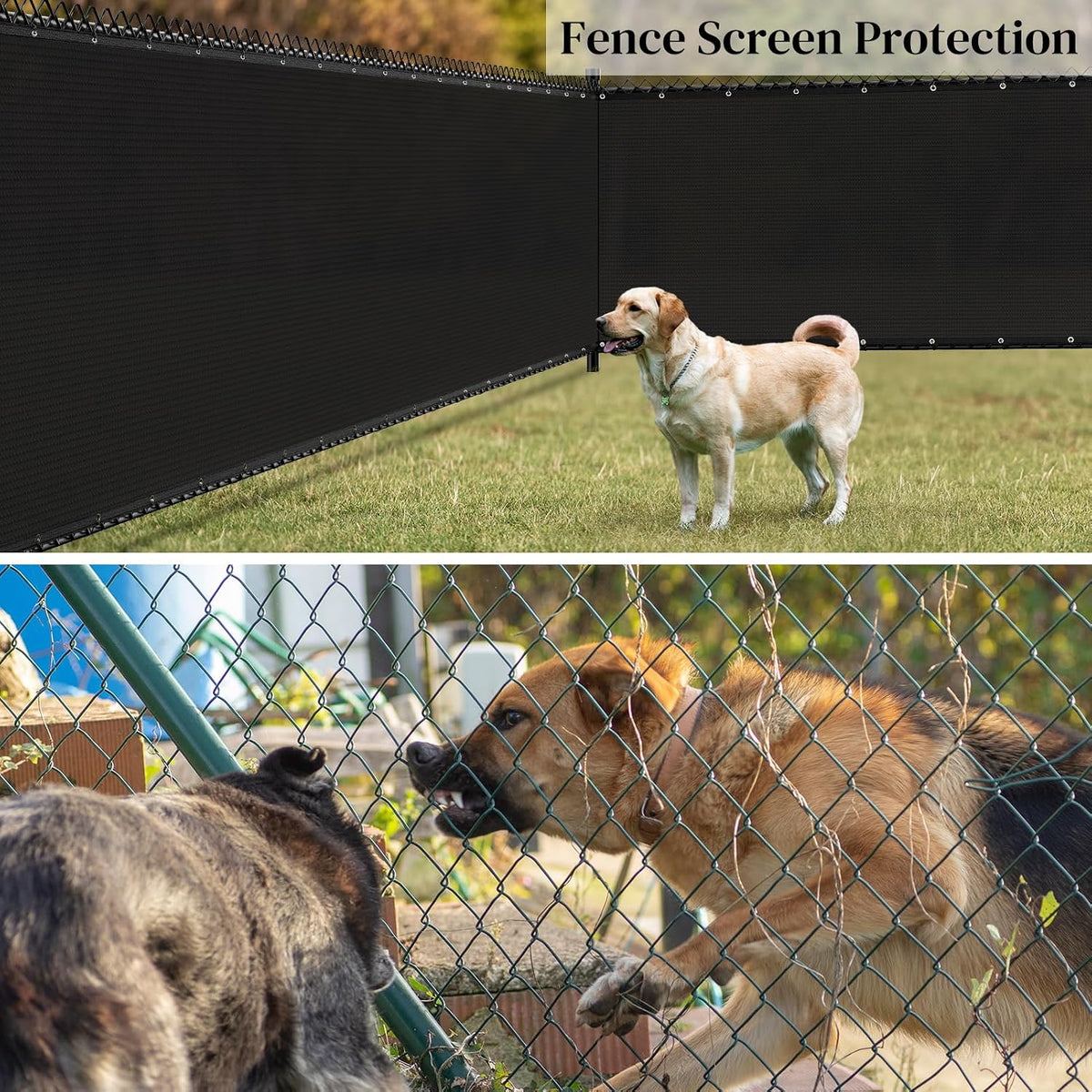winpull privacy fence screen 6ft x 50ft, heavy, close-up detail