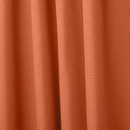 Exclusive Home Cabana Solid Indoor/Outdoor Light Filtering Hook-and-Loop Tab Top Curtain Panel Pair, 54"x96", Mecca Orange