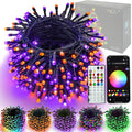 smart color changing christmas halloween tree light string, main product view