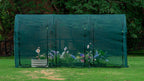 poray large 12.3x4ft tunnel plant netting cover,6ft tall, main product view