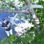 Jameson PS-3FPS1 Tri-Cut Pole Saw Head Kit, 13-Inch Barracuda Blade, Converts Extension Poles for Precise Tree Trimming and Pruning