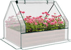 outsunny 4 x 3 x 1ft raised garden, main product view