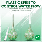 Plant Watering Globes Set of 6 - Small Glass Self Watering Bulbs Up to 5 Days of Irrigation - for Indoor & Outdoor Plants - Multicolor, Automatic, Glass Watering Bulbs for Daily Use, Watering Devices