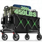 wagons carts foldable,collapsible wagon with wheels,450lbs heavy duty, main product view