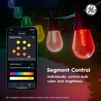 cync ge dynamic effects smart cafe lights, color, view 9