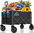 amnow 100l collapsible wagon cart with all terrain, main product view