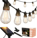 brightech ambience pro solar powered outdoor string lights, main product view