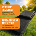 dalen deer-x protective netting for gardens & landscapes, close-up detail