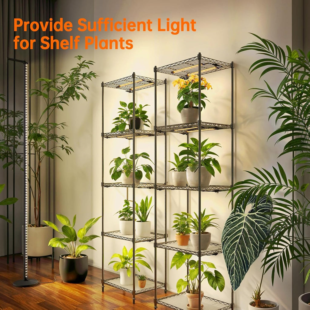 bstrip t10 vertical grow light, full spectrum plant, close-up detail