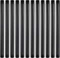 12 Pcs 1/2 Inch Double Male Threaded Head Pipe Riser | 12 Inches Multifunctional NPT Sprinkler Riser Extensions for Lawn Irrigation, Sprinkler Upgrade(NPT Sprinkler Extension)