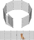 garden fence animal barrier with gate 40in(h) x23ft(l), main product view