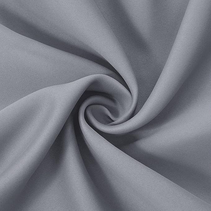 Waterproof Outdoor Curtain W105 x L108 - Grommet Top Sunlight Blocking Window Treatment Drapes Blackout Curtains for Home Bedroom Living Room Patio Porch Pergola Cabana Gazebo ( 2 Panels)