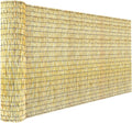 koiueyw bamboo reed fencing, natural bamboo fence rolls, main product view
