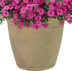 sunnydaze anjelica 15.25'' large plastic planter pot for, main product view