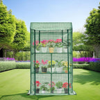 purlyu mini greenhouse for indoor outdoor, small plastic, view 9