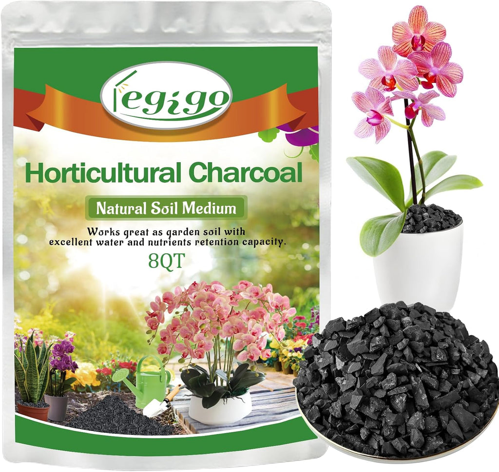 legigo 8 qt horticultural charcoal- natural biochar soil, main product view