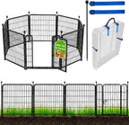 adavin tall garden fence with gate, 48 in(h), main product view