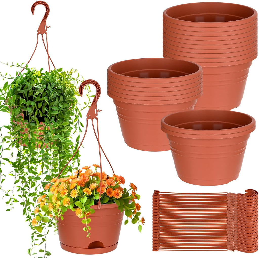 roshtia 20 pcs 10 inch hanging baskets for, main product view