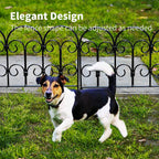 garden edging border decorative fences panel 18" w on a desk or shelf