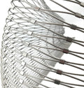 3.3x6.6ft stainless steel wire rope cable mesh netting, main product view
