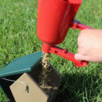 Bird Seed Scoop, Quick Release Plastic Scoop for Ease in Filling Bird Feeders, Holds 4 Cups of Seed | One-Hand, Mess-Free Fill - Doubles as a Funnel for All Feeder Types - Holds Up to 4 Cups of Seed
